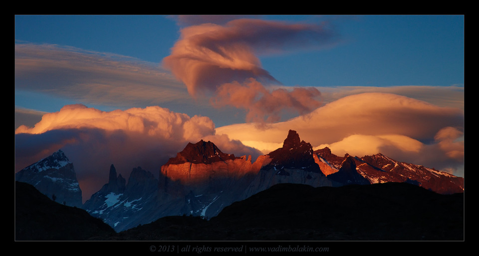 Sunset in Torres del Paine | Landscape photos